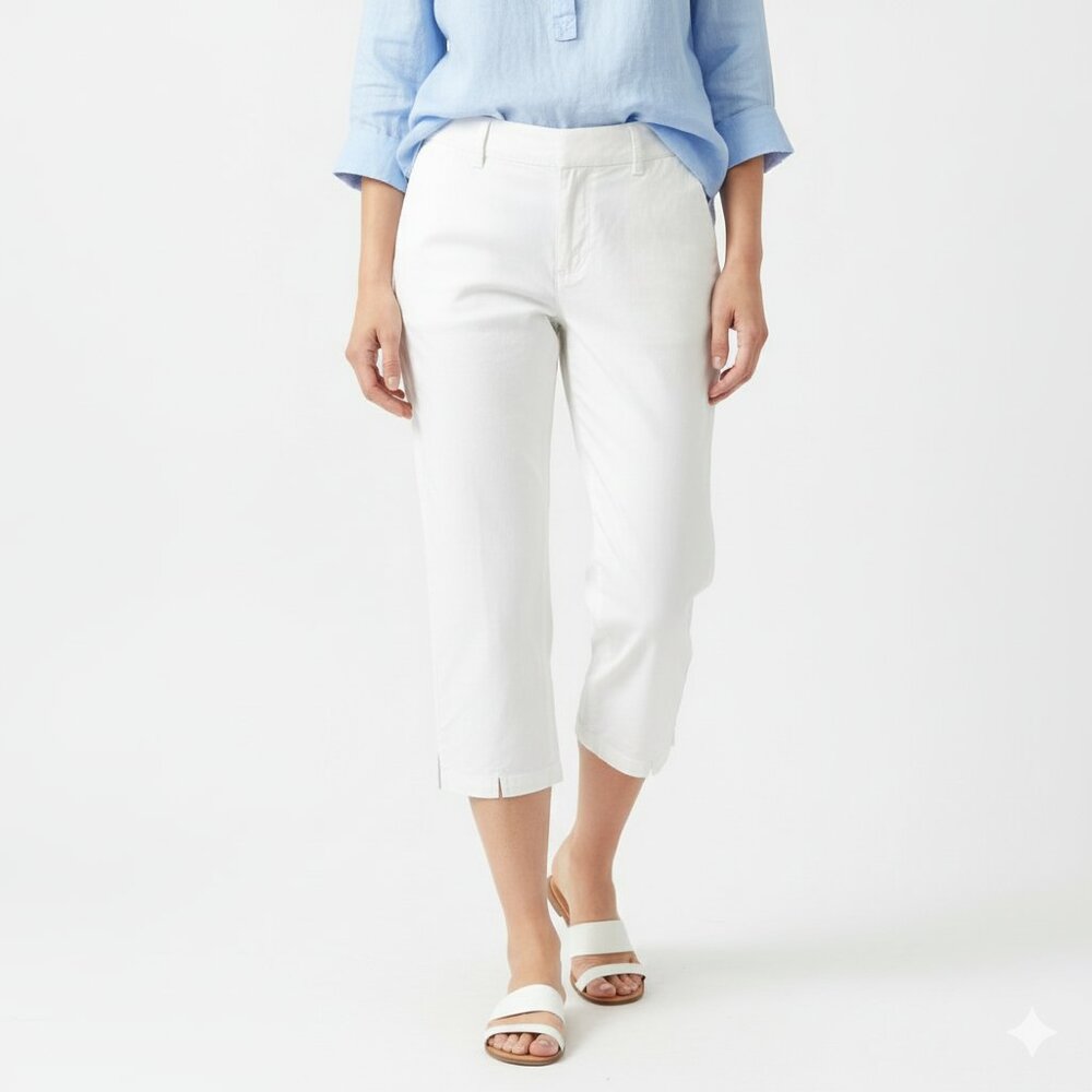 *Sag Harbor White Capri Pant